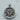 Motorbike Wheel  Pendant: 925 Sterling Silver