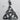 Celtic Trinity Knot Snake Pendant