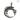 Moon Face inside Dragon Pendant