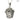 Medusa Pendant: 925 Sterling Silver