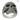 Large Warrior Skull Ring