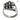 Skull Fist Ring: Sterling Silver 925