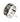 Valknut Viking Ring: Sterling Silver 925
