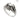 Skull Ring: 925 Sterling Silver