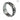 Block Chain Spinning Ring: 925 Sterling Silver
