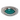 Turquoise Eye Ring: 925 Sterling Silver