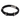 Stainless Steel beads and clip on Flat Leather Braided BRACELET