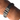 Stainless Steel tribal bead and clip on Flat Leather Braided BRACELET