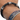 Stainless Steel curved beads & clip on braided Leather BRACELET