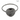 Hammered round concave ring