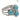 3 x Larimar stones ring