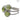 3 x Peridot stones rings
