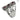 SilverNess Women's Jewellery 3 x Garnet stones : 925 Sterling Silver
