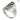 3 x Peridot stones rings