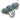 3 x Larimar stones rings