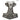 Celtic Hammer with Goat Head Pendant: 925 Sterling Silver