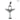 Ankh Cross with Evil Eye Pendant: 925 Sterling Silver