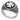 World War II Flame Iron Cross Ring