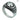 World War II Flame Iron Cross Ring