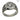 SilverNess Mens 925 Sterling Silver "Om" Hindu Spiritual Ring.