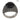 SilverNess Men's Jewellery Black Onyx  Ring: 925 Sterling Silver